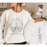 Velaris Stad Van Sterrenlicht Sweatshirt Achterontwerp