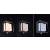 Moderne Buitenwandlamp met Zonne-energie & Sensor