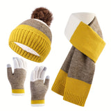 Trendy Winterset - Muts, Sjaal en Handschoenen voor Koude Dagen