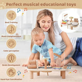 Melodiny Set – Muzikaal Houten Speelgoed voor Creatieve Baby's vanaf 12 maanden