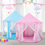 Roze Prinsessen Kasteel Tent – Voor Binnen en Buiten Spelen