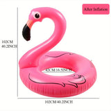 Opblaasbare Flamingo Zwembad Float – Comfortabel, Kleurrijk en Perfect voor Poolfeesten