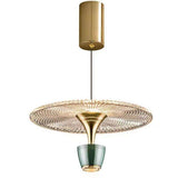 Moderne LED Schijf Hanglamp - Elegant & Stijlvol