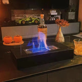 FlameGlow Bio-ethanol Tafelhaard – Draagbaar & Stijlvol voor binnen & buiten