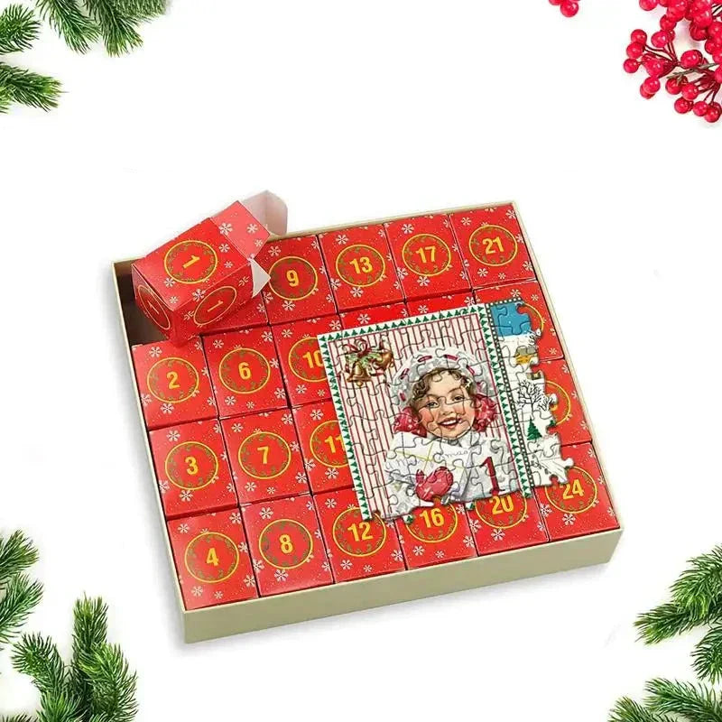 Puzzel-Adventskalender - FeestelijkePuzzel