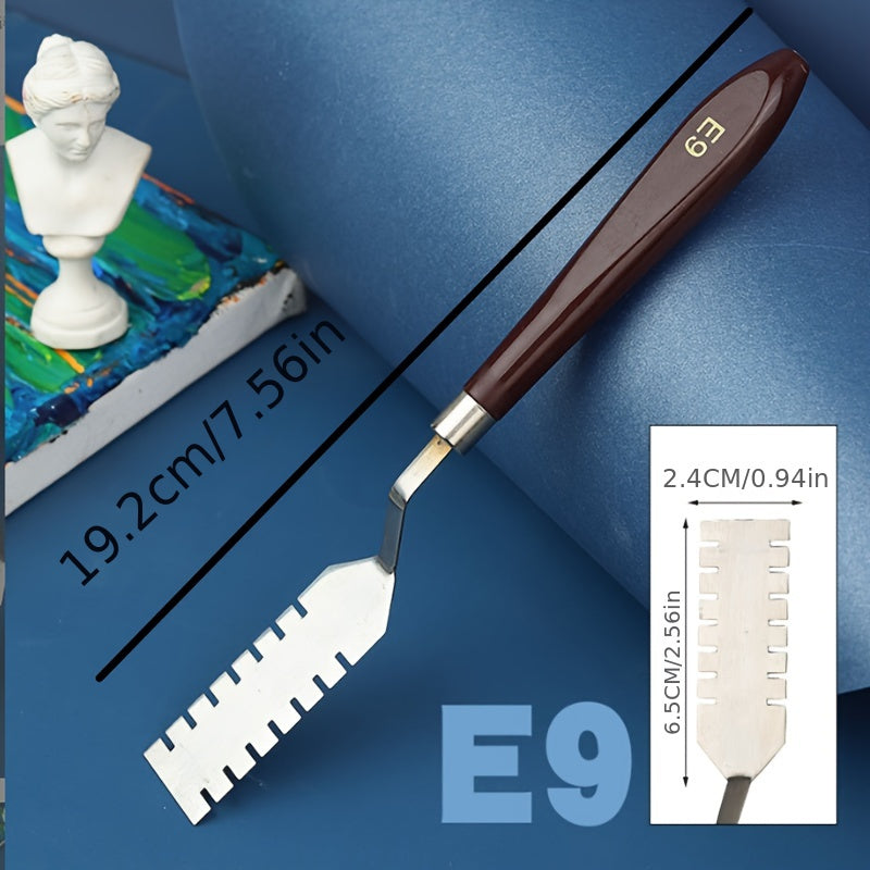 MasterBlend Schildermessen Set – Precisie en Creativiteit voor Olieverfkunst