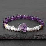 Natuurlijk Kristallen Kralen Armband – Eline