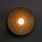 Scandi Retro Ronde Wandlamp – Sfeervol Licht voor Elke Kamer