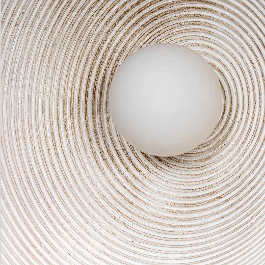 Scandi Retro Ronde Wandlamp – Sfeervol Licht voor Elke Kamer