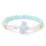 Natuurlijk Kristallen Kralen Armband – Eline