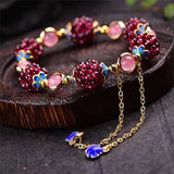 Natuurlijke Granaat Armband – Selina