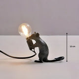 Artistische Hars Muis Lamp