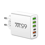 PowerHub 65W Multi Oplader – Efficiënt en Snel voor Meerdere Apparaten