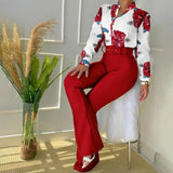 Twee-delig set met broek en blouse - Livia