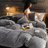 Luxe Fleece Dekbedovertrek - Warmte en Comfort voor de Winter