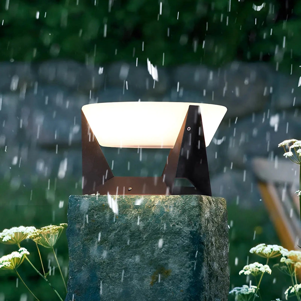 Luxueuze Solar Tuinlamp in Japanse Stijl - ZenGlow