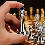 Vintage Schaakspel Set – Strategisch en Tijdloos