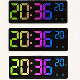 RGB Digitale Wekker – Stemgestuurd, Dubbel Alarm en Temperatuurweergave