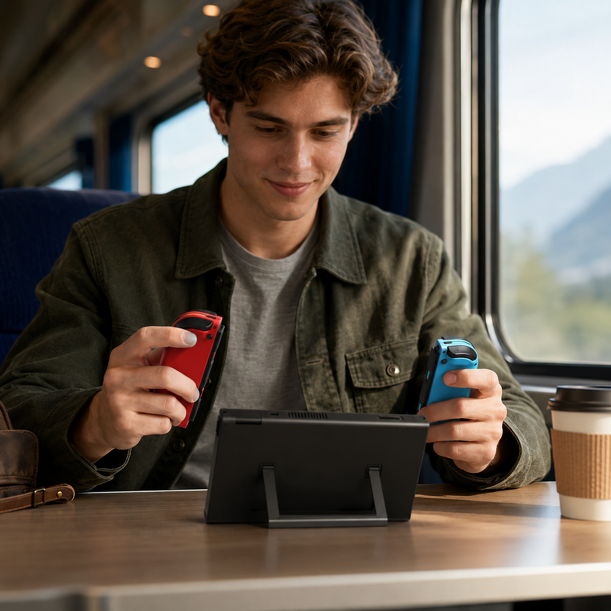 Draadloze Bluetooth LED Joystick voor Hybride console – Controllers in Unieke Kleuren
