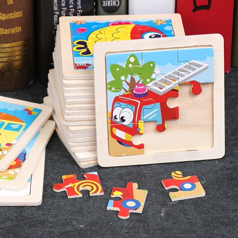 Educatieve Houten Puzzel – Voor jonge ontdekkers
