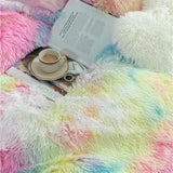 FuzzyHaven | Verander je bed in een knusse haven met deze pluche driedelige beddelenset!