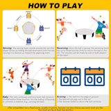 Dynamisch Mini Volleybal Net – Compact en Voor Elke Speellocatie