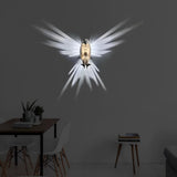 Verlichte Vleugel Wandlamp - LumaWings