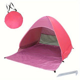 BreezeShield Strandtent – Bescherming en Comfort voor Elke Stranddag