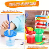 Kunstschilders Set met Verfpotjes en Kwasten – Perfect voor DIY Schilderen