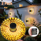 SolarGlow Duo Buitenmuurverlichting – Elegant en Weerbestendig