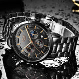 Militaire Stalen Horloge voor Mannen - Krasbestendig en Waterdicht