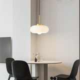 Moderne Koperen Glazen Kroonluchter – Vintage-geïnspireerd Elegante Plafondlamp