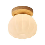 Pompoen Flush Plafondlamp – Speelse & Warme LED Verlichting voor Elke Kamer