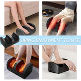 Zonne-energie Voetmassager – Comfortabele Massage met Warmte en Kneden