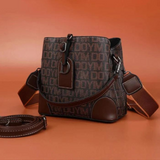 ShoulderBag: Echt Leer Niche Dames Schoudertas