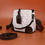 ShoulderBag: Echt Leer Niche Dames Schoudertas