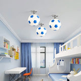 Speelse Voetbal Plafondlamp – GoalBright