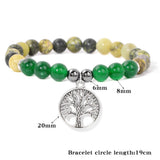 Natuurlijke Kristallen Levensboom Armband – Mila