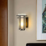 Buiten Wandlamp - IJzer & Glas