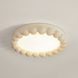 Molina LED Plafondlamp – Modern Design van Hars & Acryl met 3-Staps Dimming