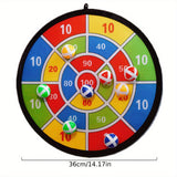 Sticky Dart Bal Set - Interactief Familie Dartbordspel voor Binnen en Buiten