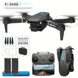 E88 Drone met Dubbele Camera – Opvouwbare Quadcopter met Hoogtehouder
