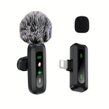 SoundClip Draadloze Lavalier Microfoon - Voor Smartphones en Tablets