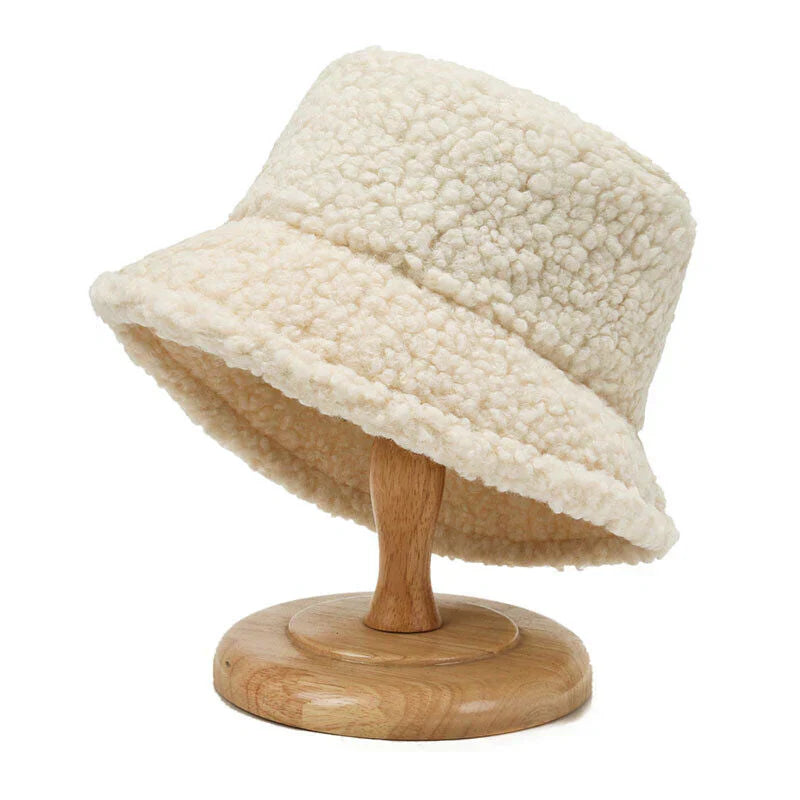 Modieuze Teddy-Bucket-Hoed - Livia
