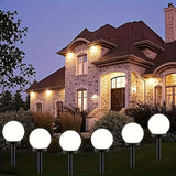 Solar LED Tuinlampen – Sferische Verlichting voor Paden en Tuinen