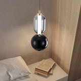 Nordic Creative Iron Glass Pendant Light – Moderne Minimalistische Elegantie