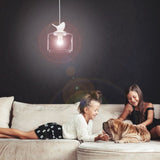 Vogel geïnspireerde Hanglamp – Speelse Elegant met Warme Verlichting