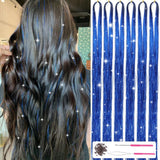 Glitterend Haar Tinsel Kit – Strengen van Glitter!