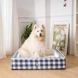 Superzachte Geruite Hondenbed - Schotse Knuffelbed