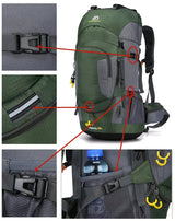 OutdoorHaven Rugzak - 60L - Waterdicht en Duurzaam